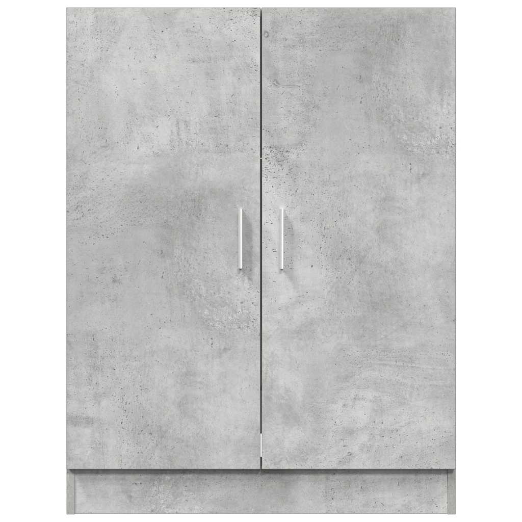 Waschmaschinenschrank Betongrau 70,5x71,5x91,5 cm
