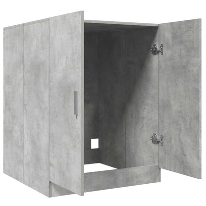 Waschmaschinenschrank Betongrau 70,5x71,5x91,5 cm