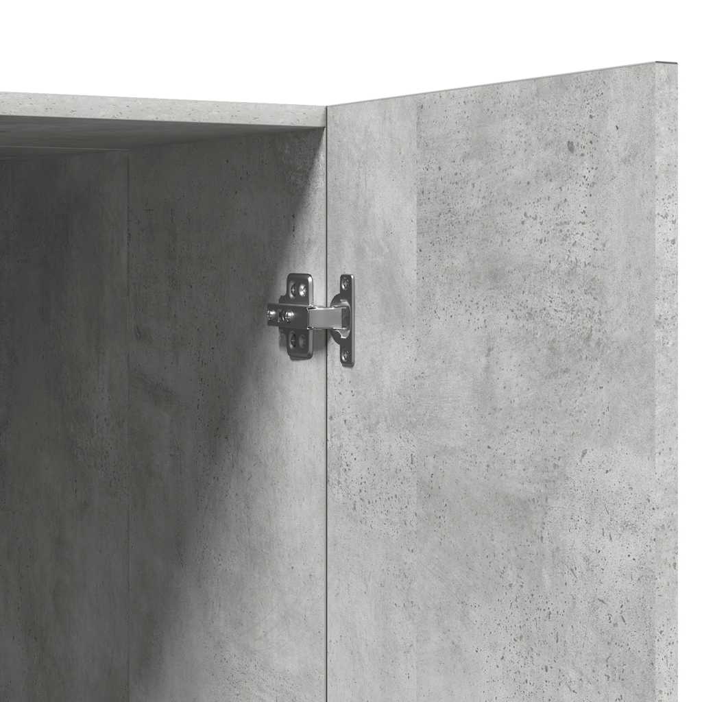Waschmaschinenschrank Betongrau 70,5x71,5x91,5 cm