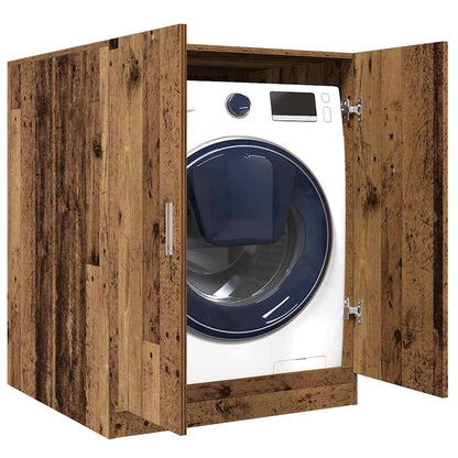 Waschmaschinenschrank Altholz-Optik 70,5x71,5x91,5 cm