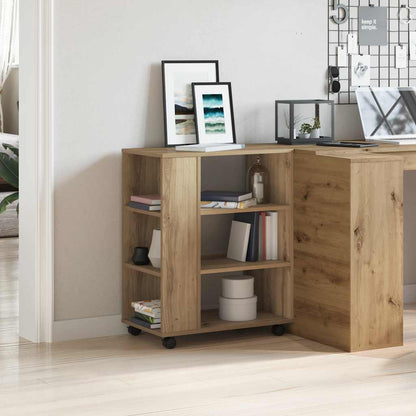 Rollcontainer Artisan-Eiche 60x35x75 cm Holzwerkstoff