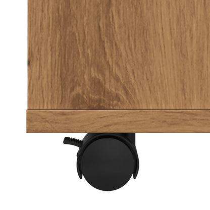 Rollschrank Artisan-Eiche 60x53x72 cm Holzwerkstoff
