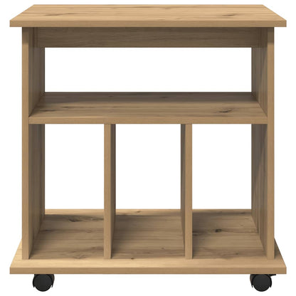 Rollcontainer Artisan-Eiche 60x45x60 cm Holzwerkstoff