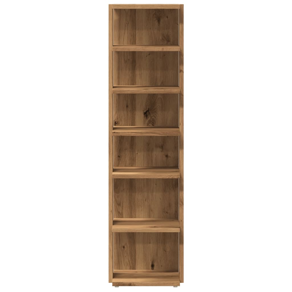 Schuhschränke 2 Stk. Artisan-Eiche 28x27x102 cm Holzwerkstoff