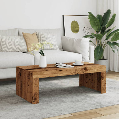 Couchtisch Altholz-Optik 102x50x35 cm Holzwerkstoff