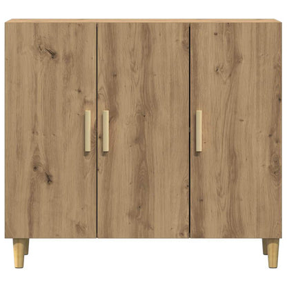Sideboard Artisan-Eiche 90x34x80 cm Holzwerkstoff
