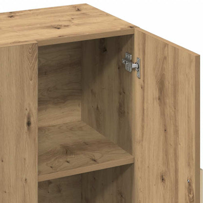 Sideboard Artisan-Eiche 90x34x80 cm Holzwerkstoff
