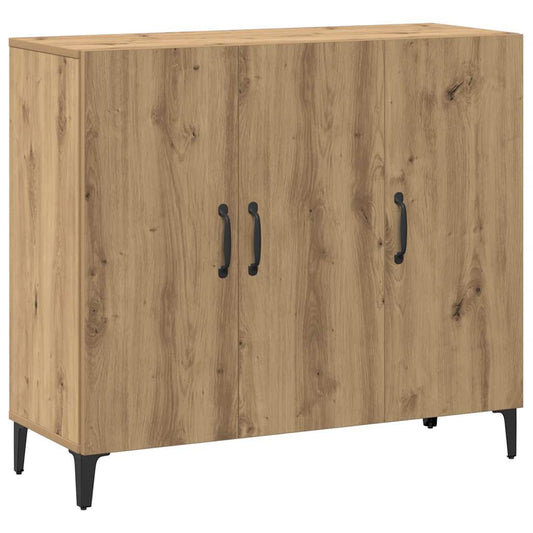 Sideboard Artisan-Eiche 90x34x80 cm Holzwerkstoff