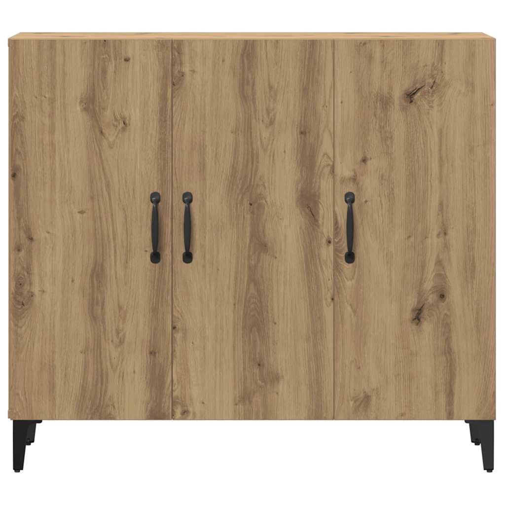 Sideboard Artisan-Eiche 90x34x80 cm Holzwerkstoff