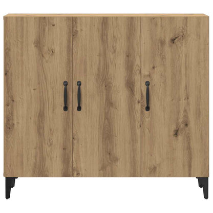 Sideboard Artisan-Eiche 90x34x80 cm Holzwerkstoff