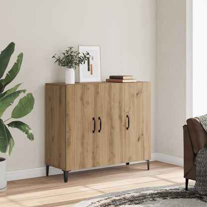 Sideboard Artisan-Eiche 90x34x80 cm Holzwerkstoff