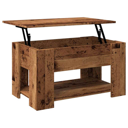 Couchtisch Altholz-Optik 79x49x41 cm Holzwerkstoff