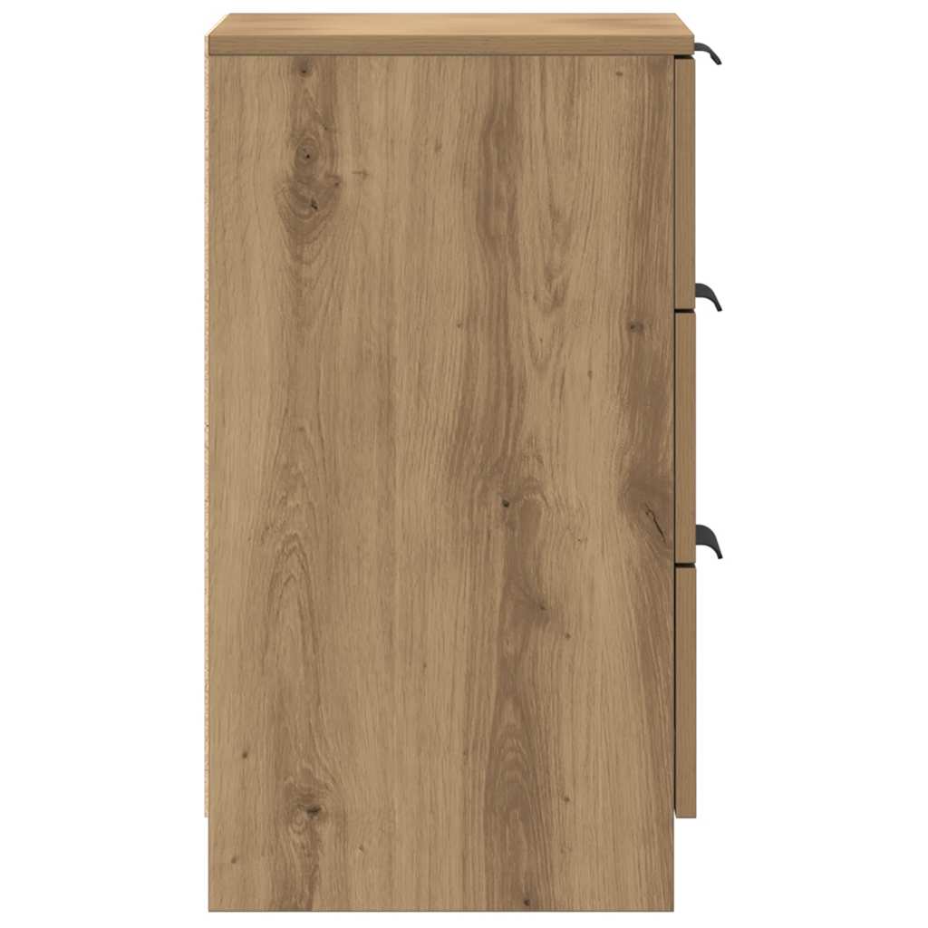 Nachttisch Artisan-Eiche 40x36x65 cm Holzwerkstoff