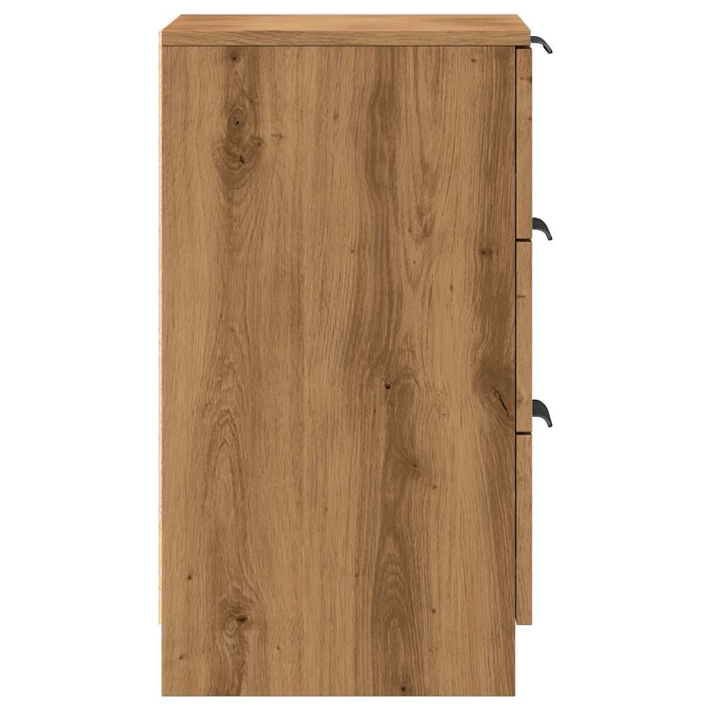 Nachttisch Artisan-Eiche 40x36x65 cm Holzwerkstoff