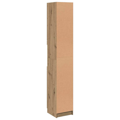 Badschrank Artisan-Eiche 32x34x188,5 cm Holzwerkstoff