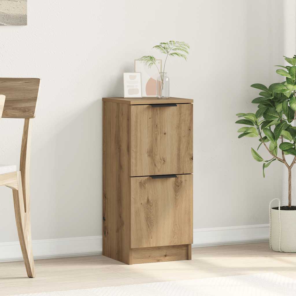 Sideboard Artisan-Eiche 30x30x70 cm Holzwerkstoff