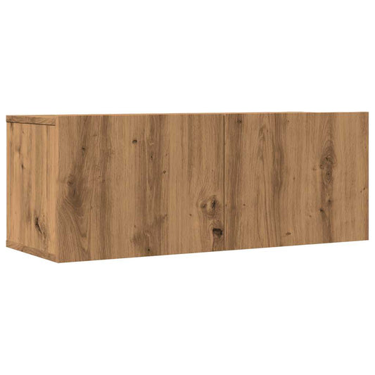 TV overskabe 2 stk. Håndværks eg 80x30x30 cm