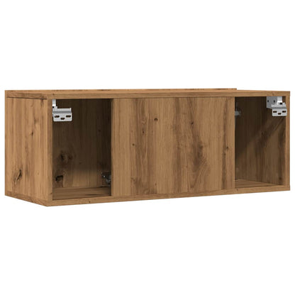 TV overskabe 2 stk. Håndværks eg 80x30x30 cm
