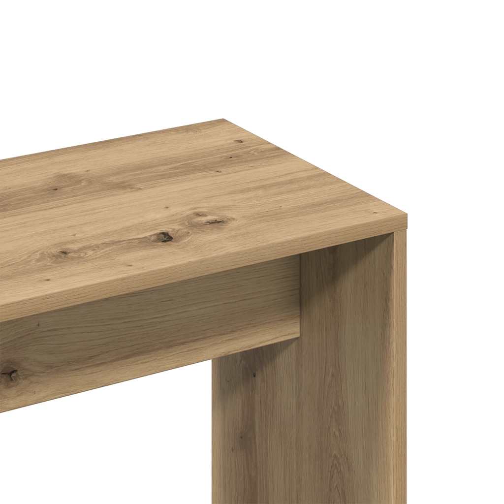 Schminkhocker Artisan-Eiche 70x35x45 cm Holzwerkstoff