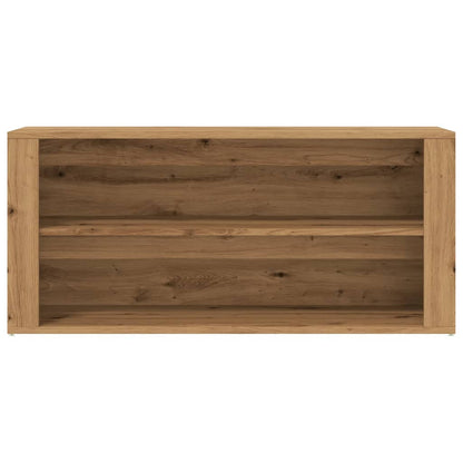 Schuhbank Artisan-Eiche 100x35x45 cm Holzwerkstoff