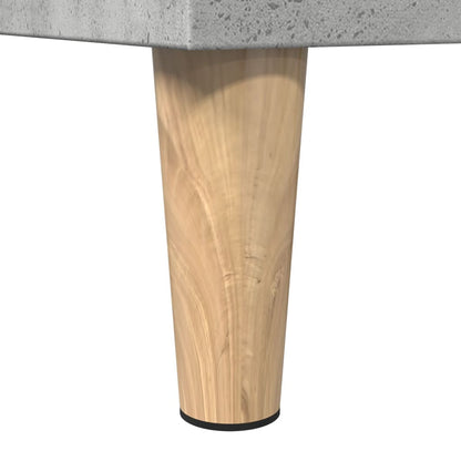 Badeværelsesskab Beton Grå 30x30x100 cm Træ Materiale