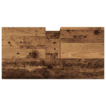 Badschrank Altholz-Optik 65x33x60 cm Holzwerkstoff