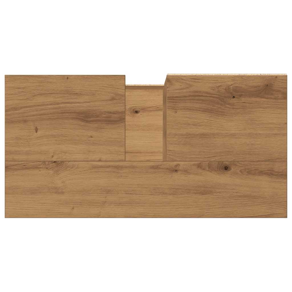 Badschrank Artisan-Eiche 65x33x60 cm Holzwerkstoff