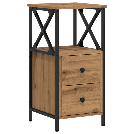 Nachttisch Artisan-Eiche 34x35,5x70 cm Holzwerkstoff