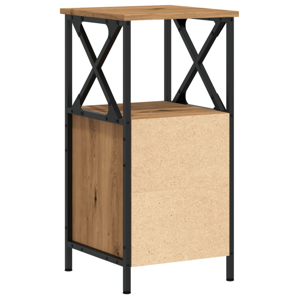Nachttisch Artisan-Eiche 34x35,5x70 cm Holzwerkstoff