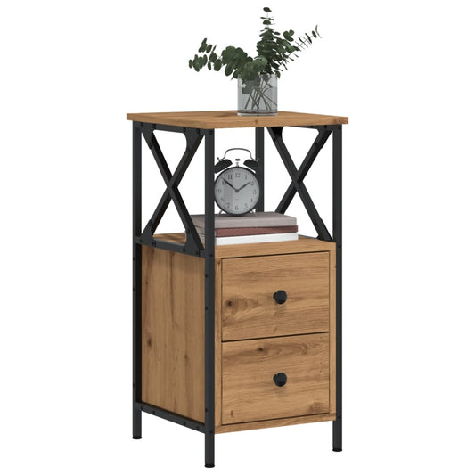 Nachttisch Artisan-Eiche 34x35,5x70 cm Holzwerkstoff