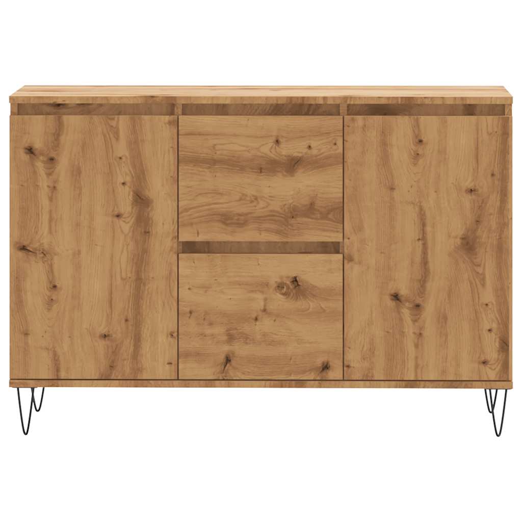 Sideboard Artisan-Eiche 101,5x35x70 cm Holzwerkstoff