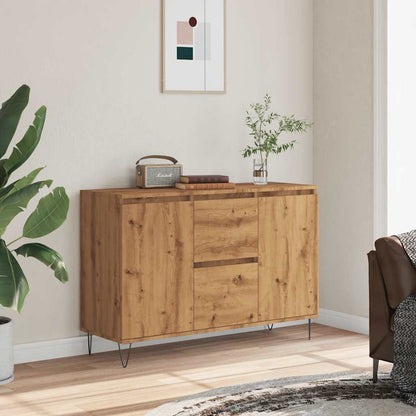 Sideboard Artisan-Eiche 101,5x35x70 cm Holzwerkstoff
