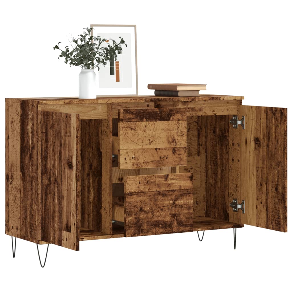 Sideboard Altholz-Optik 101,5x35x70 cm Holzwerkstoff