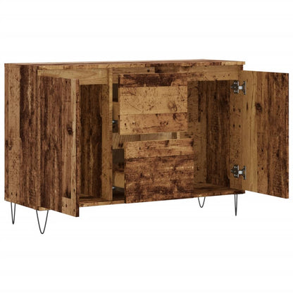 Sideboard Altholz-Optik 101,5x35x70 cm Holzwerkstoff