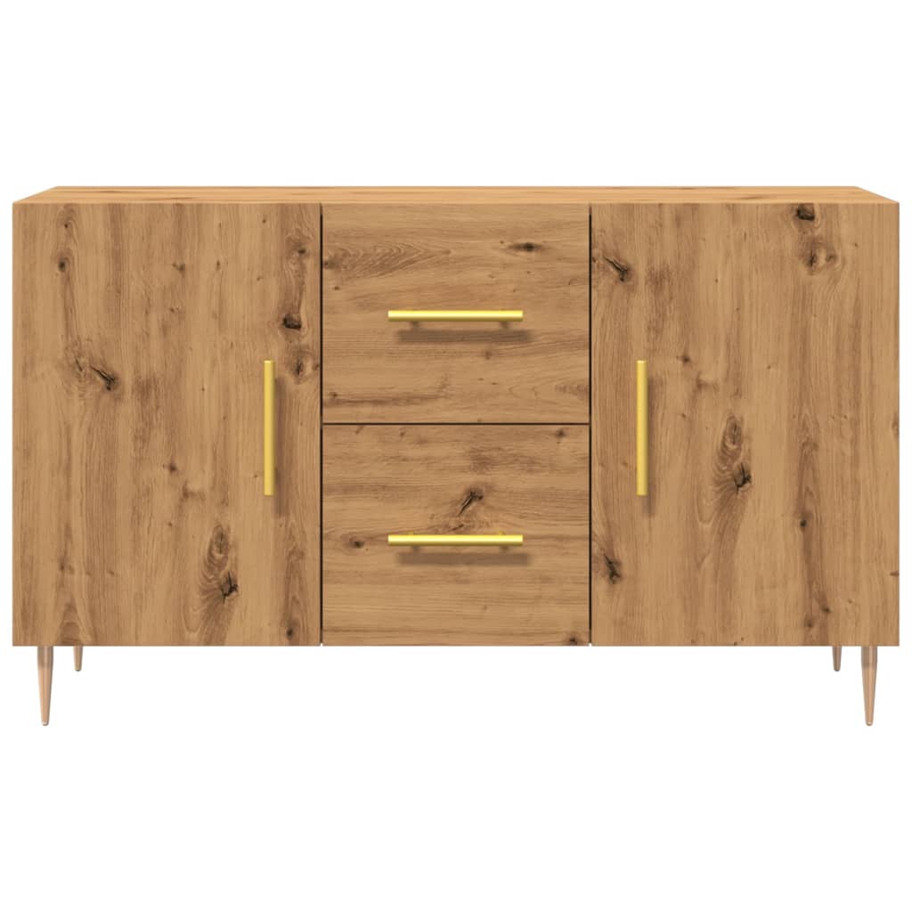 Sideboard Artisan-Eiche 100x36x60 cm Holzwerkstoff