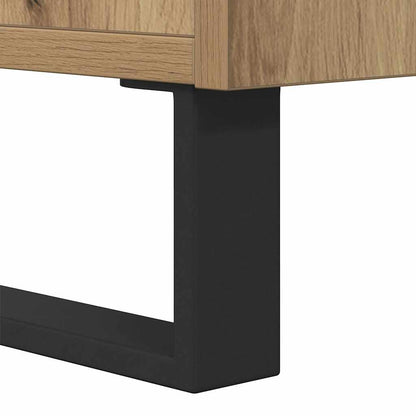 Sideboard Artisan-Eiche 100x36x60 cm Holzwerkstoff
