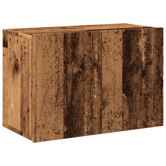 TV-Wandschrank Altholz-Optik 60x30x41 cm