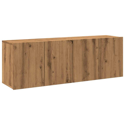 TV overskabe 2 stk. Håndværks eg 60x30x41 cm