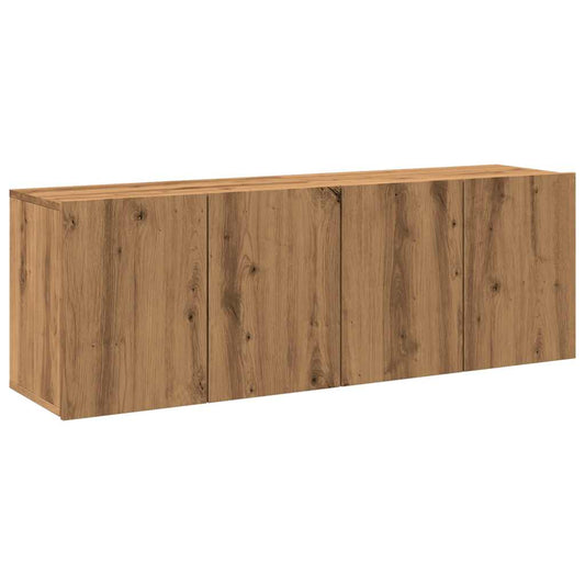 TV overskabe 2 stk. Håndværks eg 60x30x41 cm