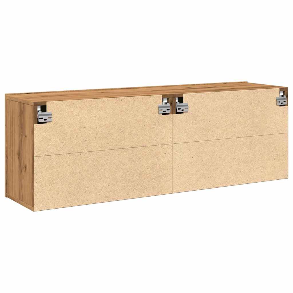 TV overskabe 2 stk. Håndværks eg 60x30x41 cm