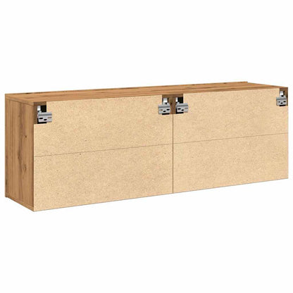 TV overskabe 2 stk. Håndværks eg 60x30x41 cm