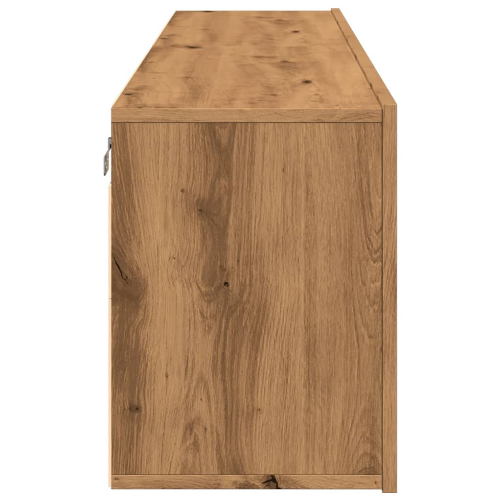 TV overskabe 2 stk. Håndværks eg 80x30x41 cm