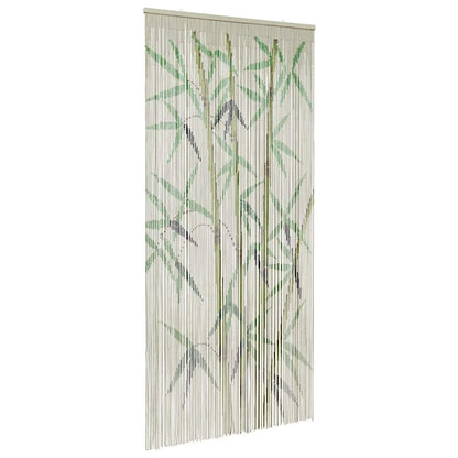 Insekten-Türvorhang Bambus Druck 100x220 cm Bambus