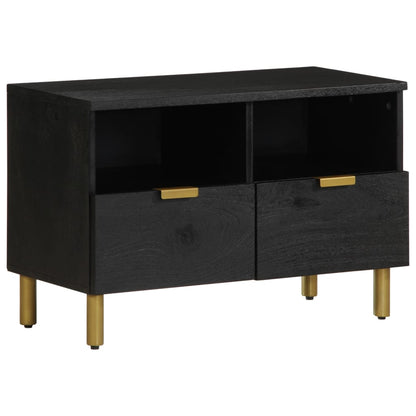 TV-skab Sort 70x33x46 cm Træ Materiale