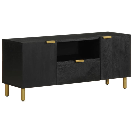 TV-skab Sort 105x33x46 cm Træ Materiale