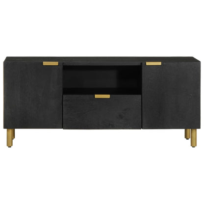 TV-skab Sort 105x33x46 cm Træ Materiale