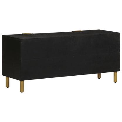 TV-skab Sort 105x33x46 cm Træ Materiale
