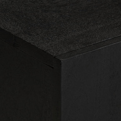 TV-skab Sort 105x33x46 cm Træ Materiale