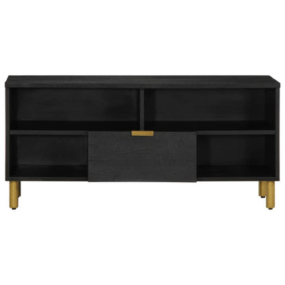 TV-skab Sort 100x33x46 cm Træ Materiale