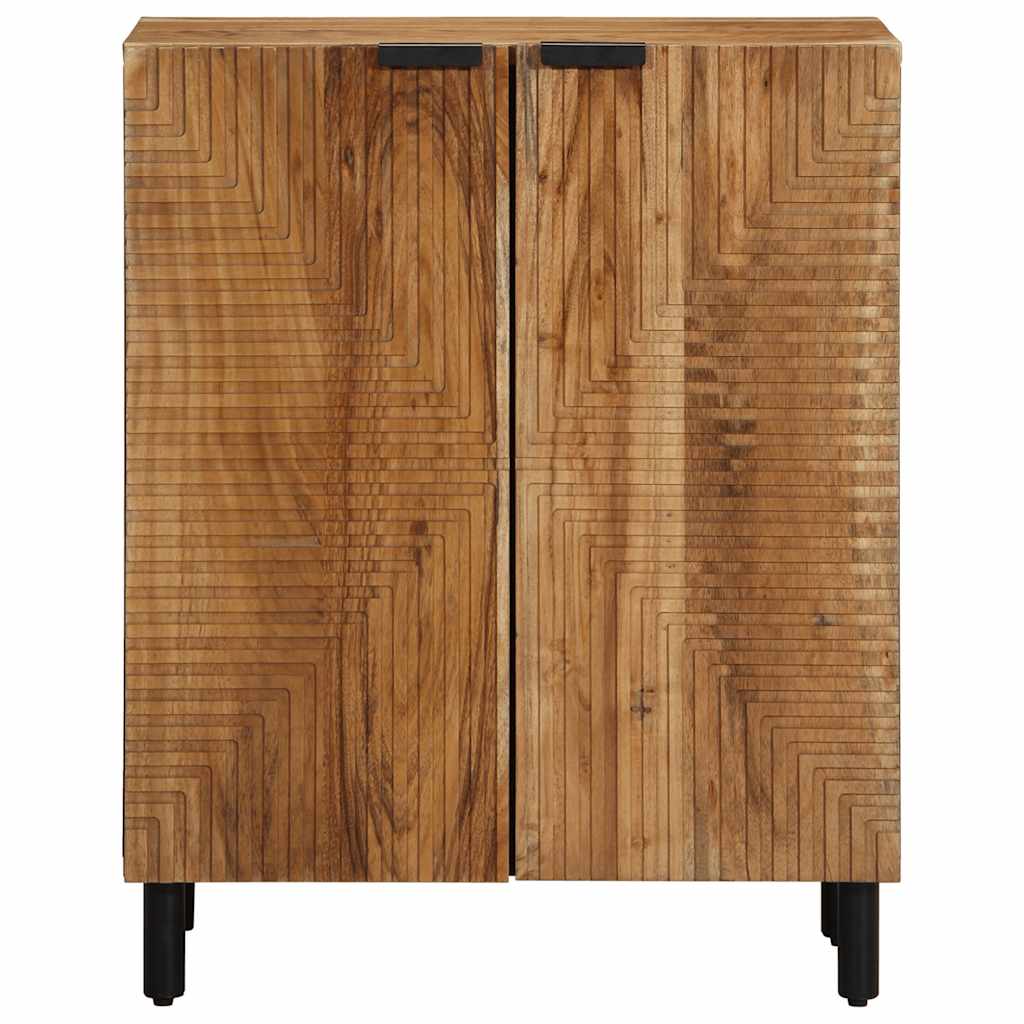 Sideboard 60x33x75 cm Massivholz Akazie